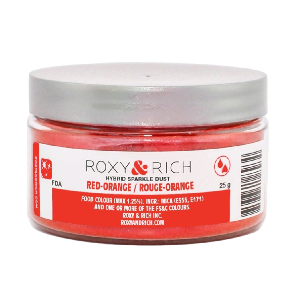 Roxy & Rich Red Orange Sparkle Dust S25-029