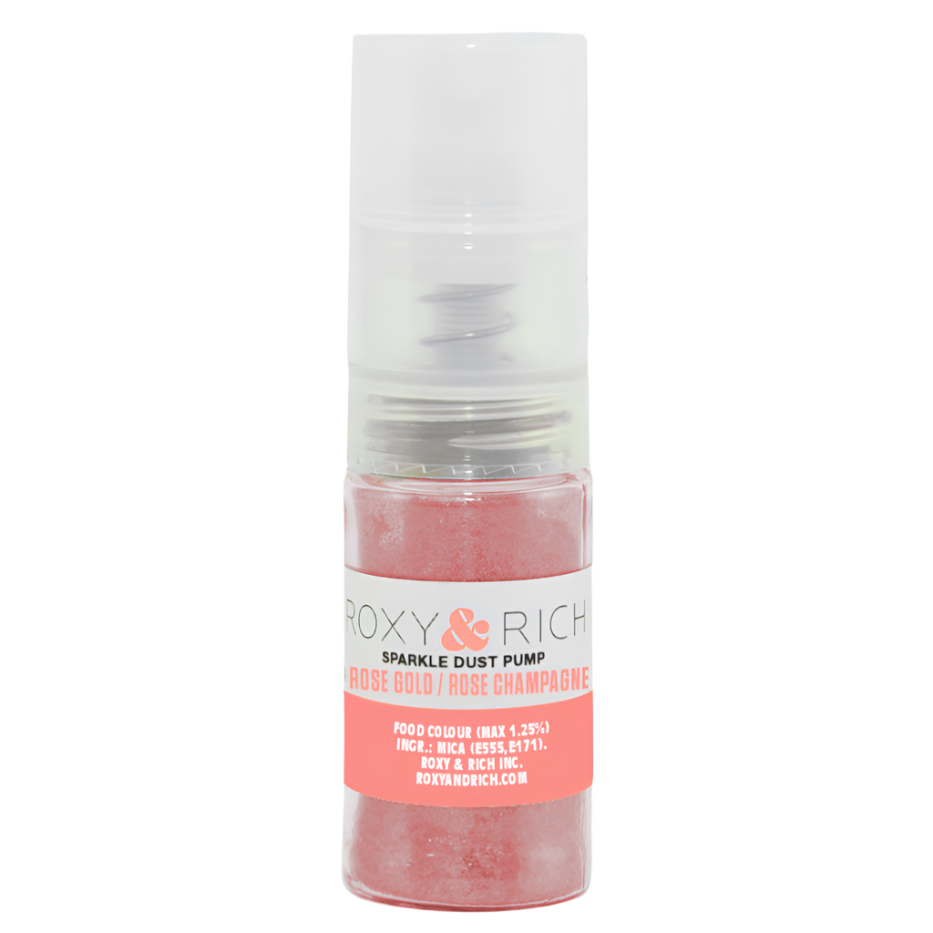 Roxy & Rich Rose Gold Sparkle Dust Pump S4-054P