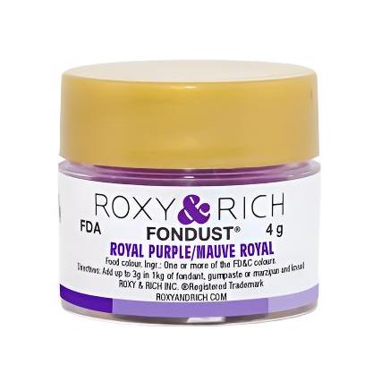 Roxy & Rich Royal Purple Fondust 4 grams F4-020
