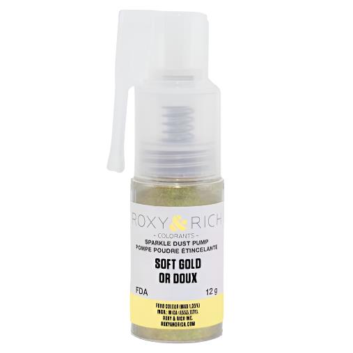 Roxy & Rich Soft Gold Sparkle Dust Pump S12-045P