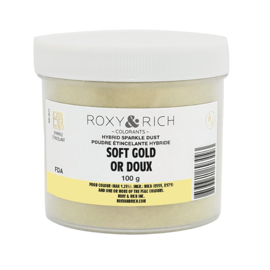 Roxy & Rich Soft Gold Sparkle Dust S100-045