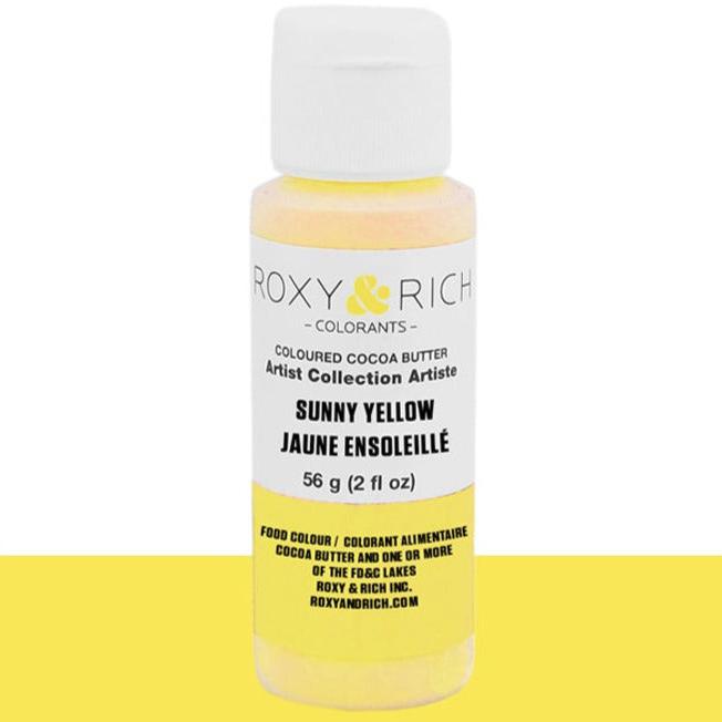Roxy & Rich Sunny Yellow Cocoa Butter 2oz BC2-001