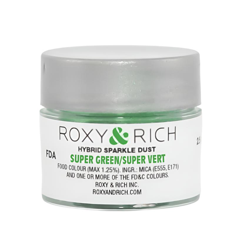 Roxy & Rich Super Green Sparkle Dust S2-034