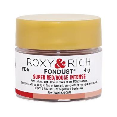 Roxy & Rich Super Red Fondust 4 grams F4-012
