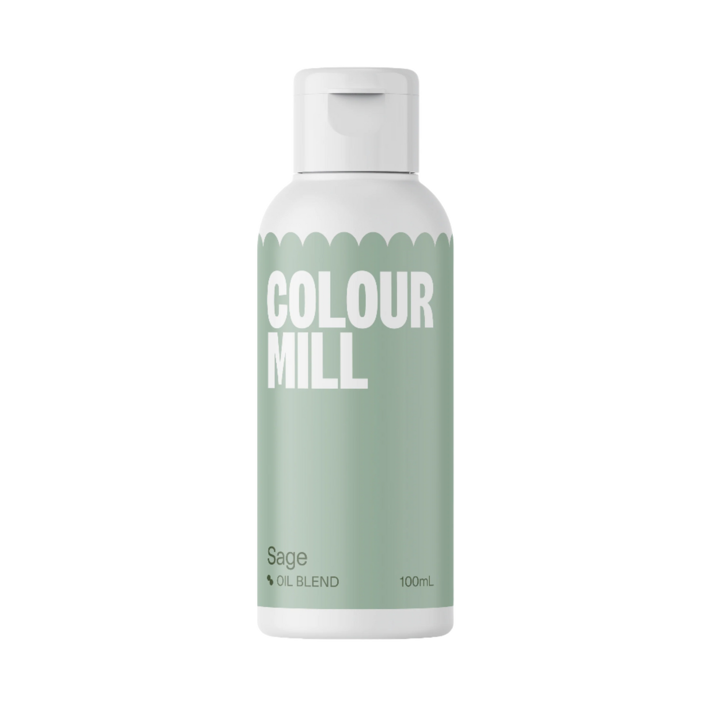 Sage Colour Mill Oil Blend Food Color 100ml