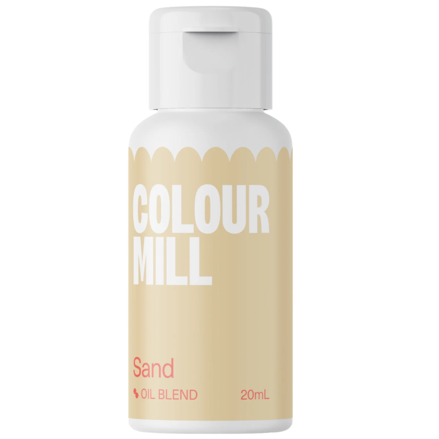 Sand Colour Mill Oil Blend Food Color 20ml