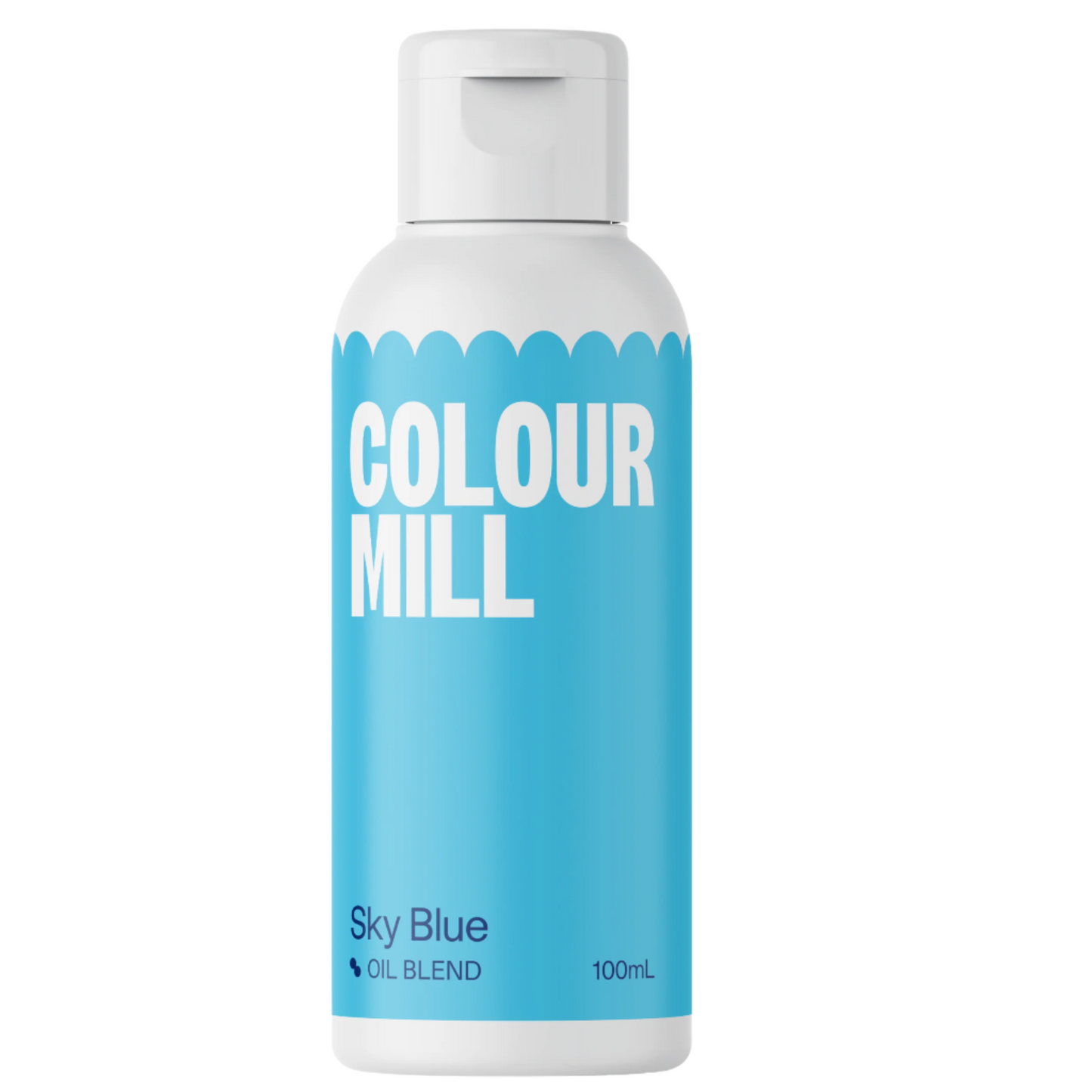 Sky Blue Colour Mill Oil Blend Food Color 100ml