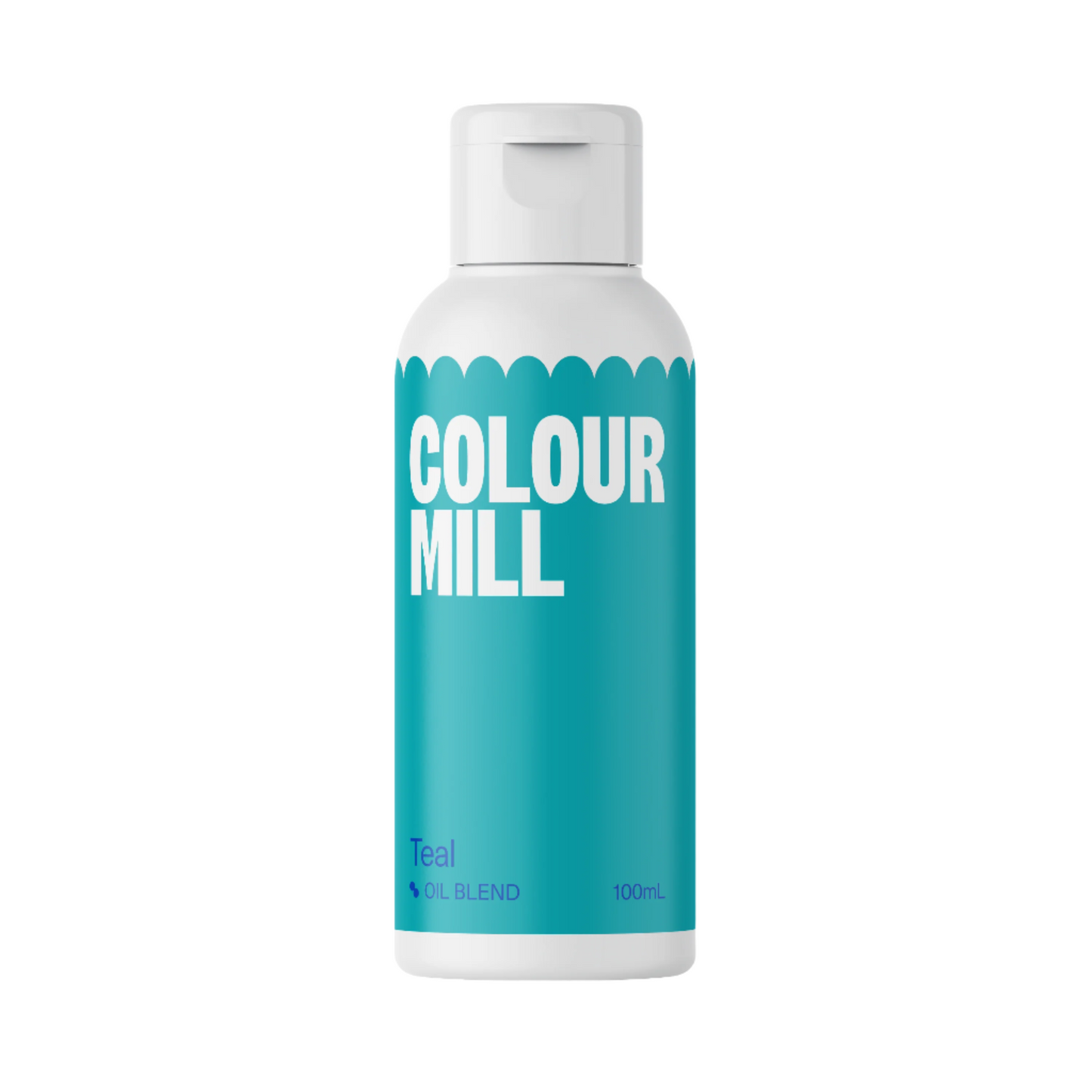 Teal Colour Mill Oil Blend Food Color 100ml