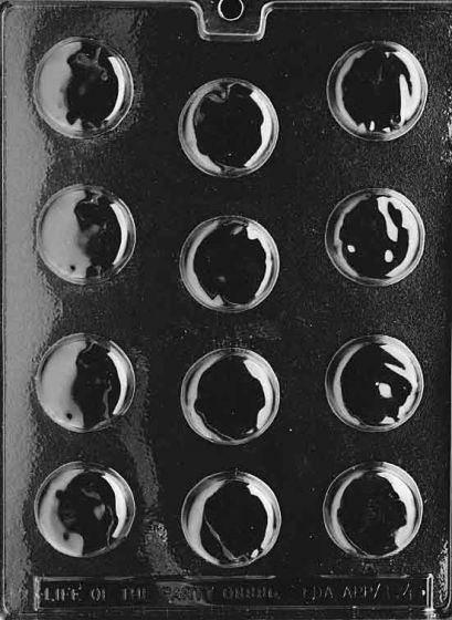 Filled Patty Chocolate Mold
