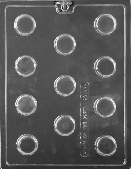Mini Plain Cookie Chocolate Mold