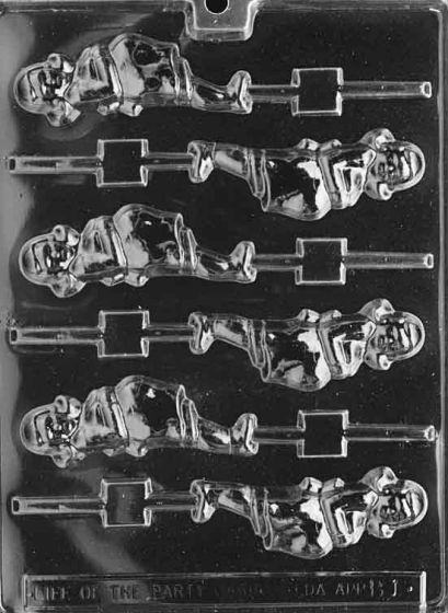 Pregnant Lady Lolly Chocolate Mold