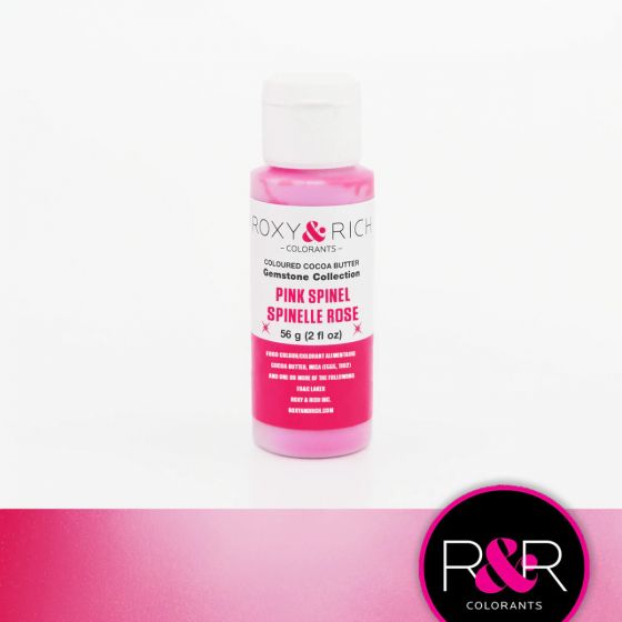 Pink Spinel Gemstone Cocoa Butter Roxy & Rich