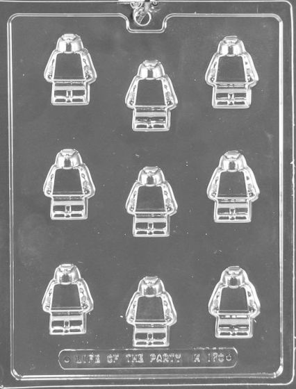 Building Block (LEGO) Man Chocolate Mold