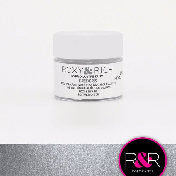 Grey Hybrid Luster Dust by Roxy & Rich