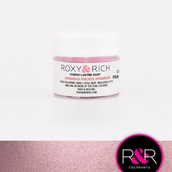 Hydrangea Pink Hybrid Luster Dust by Roxy & Rich