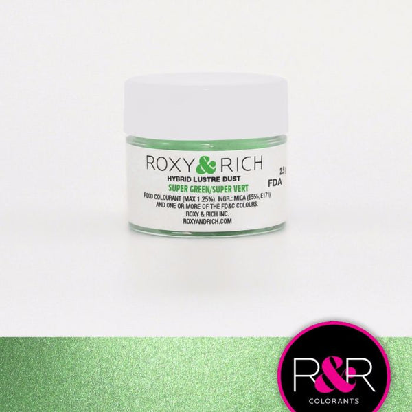 Super Green Hybrid Luster Dust by Roxy & Rich