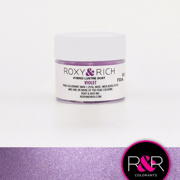 Violet Hybrid Luster Dust by Roxy & Rich
