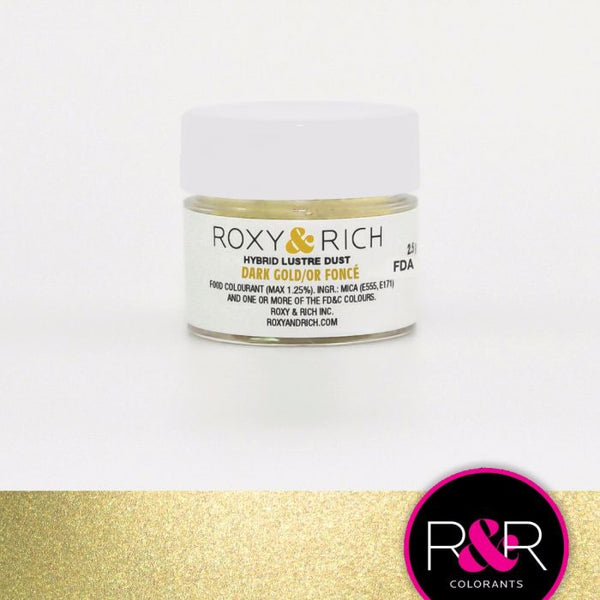 Dark Gold Hybrid Luster Dust by Roxy & Rich