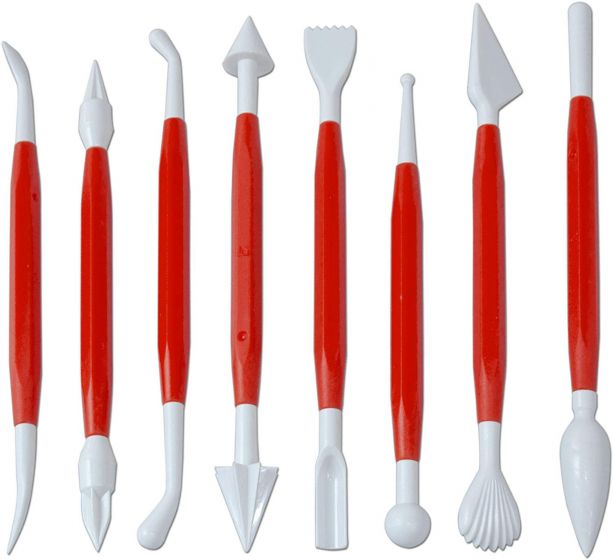 Fondant Modeling Tool Set of 8