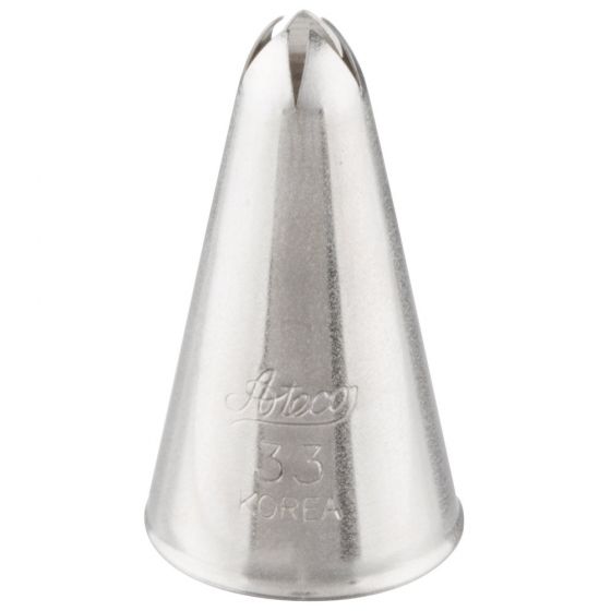 Tip 33 Closed Star Cake Decorating Tip #33 by ATECO