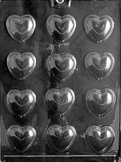Medium Hearts Chocolate Mold