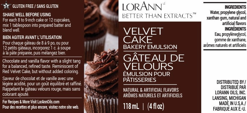 Velvet Cake Bakery Emulsion