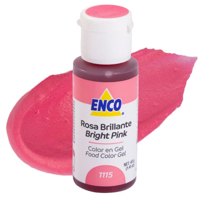 Bright Pink 1.41 oz Enco Gel Food Color