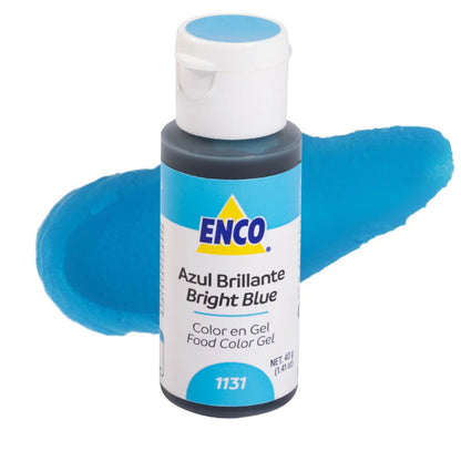 Bright Blue 1.41 oz Enco Gel Food Color