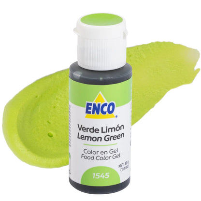 Lemon Green Gel Food Color ENCO