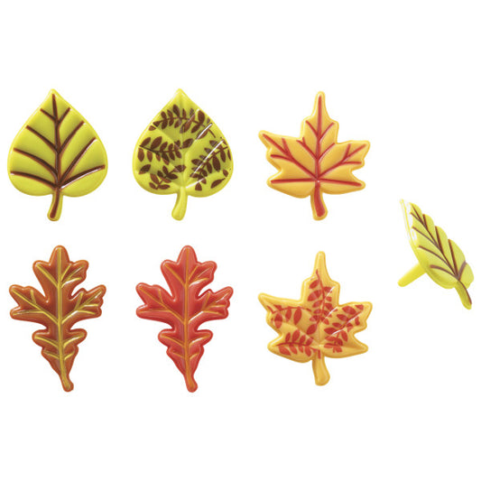 Fall Leaves Cake Picks Pk/144