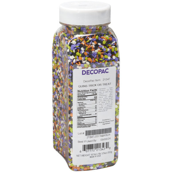 Trick or Treat Confetti Edible Quins