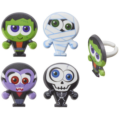 Classic Monster Assortment Cake Rings Pk/144
