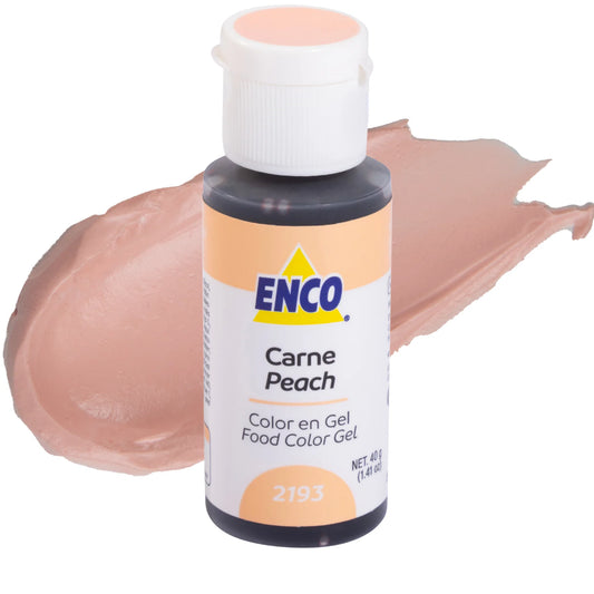 Peach 1.41 oz Enco Gel Food Color