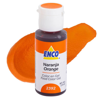 Orange 1.41 oz Enco Gel Food Color