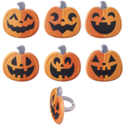 Jack-O-Lanterns Cake Rings Pk/144