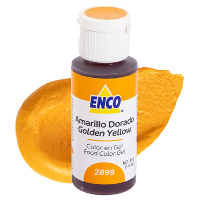 Golden Yellow 1.41 oz Enco Gel Food Color