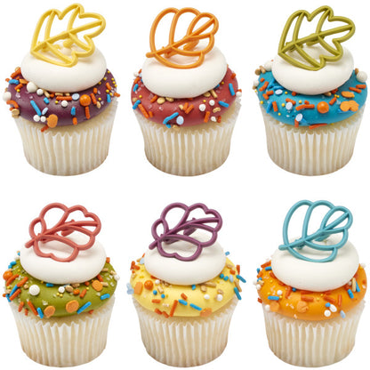 Autumn Leaves Cake Rings Pk/144
