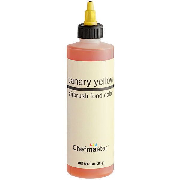 Canary Yellow 9 oz Airbrush Color Chefmaster