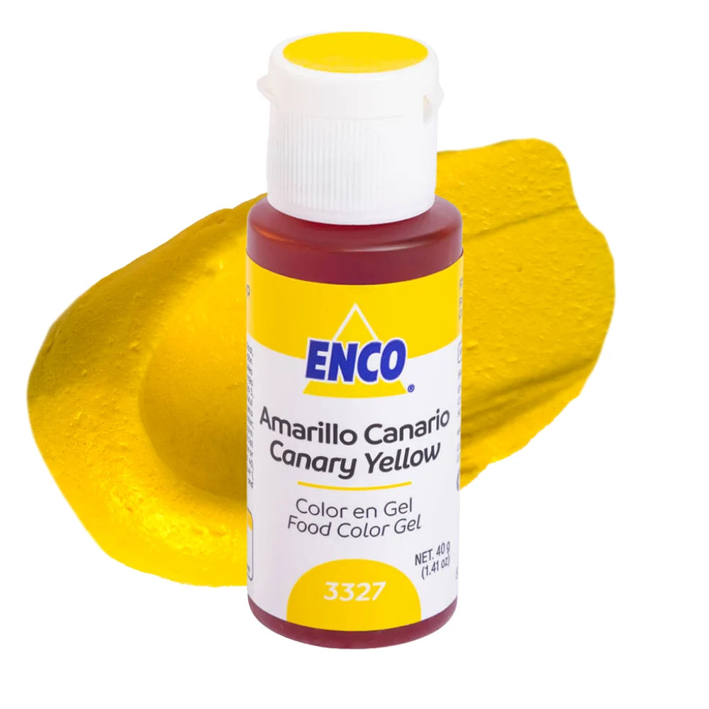 Canary Yellow 1.41 oz Enco Gel Food Color