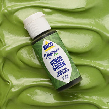 Naturals Green 1.41 oz Enco Gel Food Color