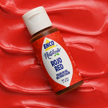 Naturals Red 1.41 oz Enco Gel Food Color