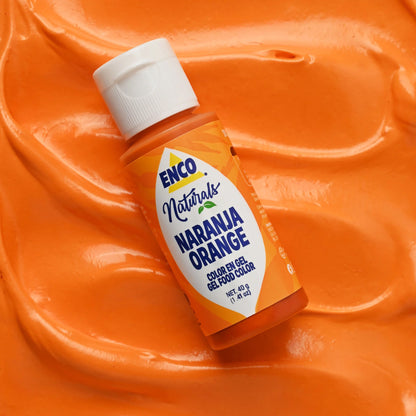 Naturals Orange 1.41 oz Enco Gel Food Color