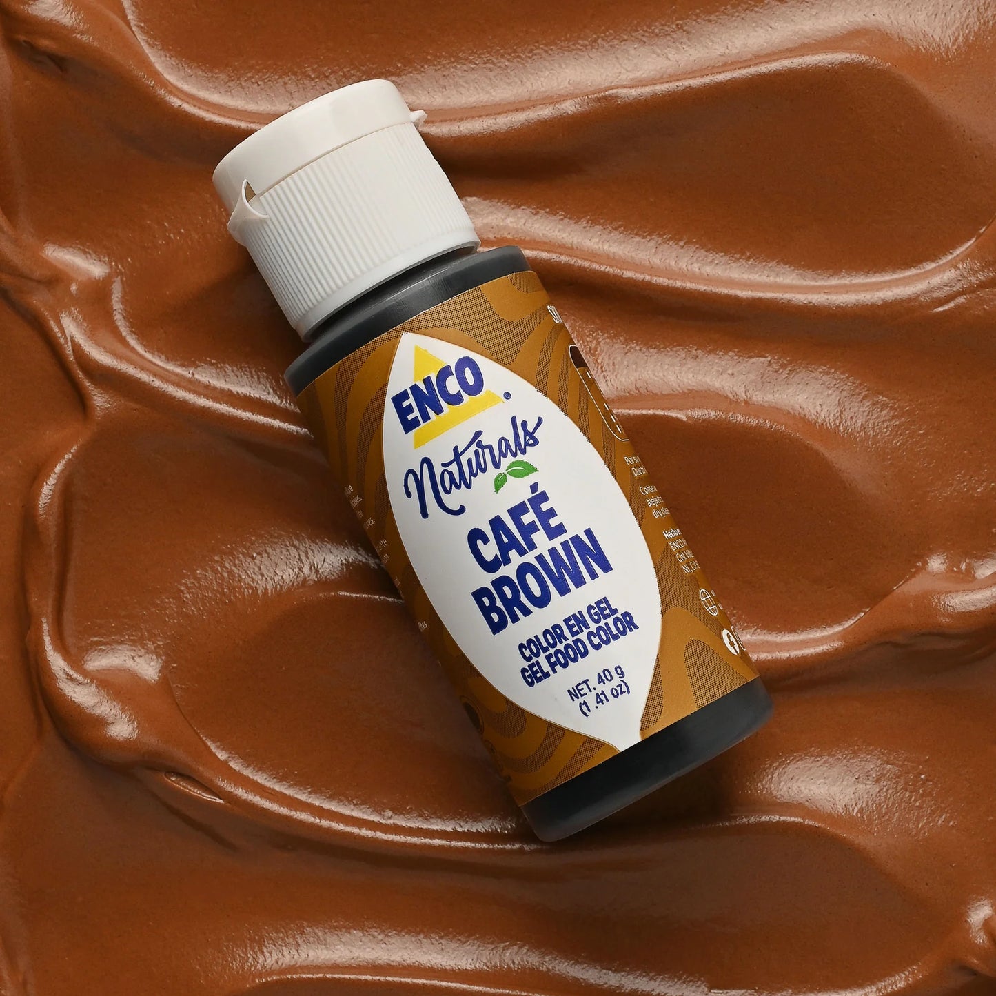 Naturals Brown 1.41 oz Enco Gel Food Color