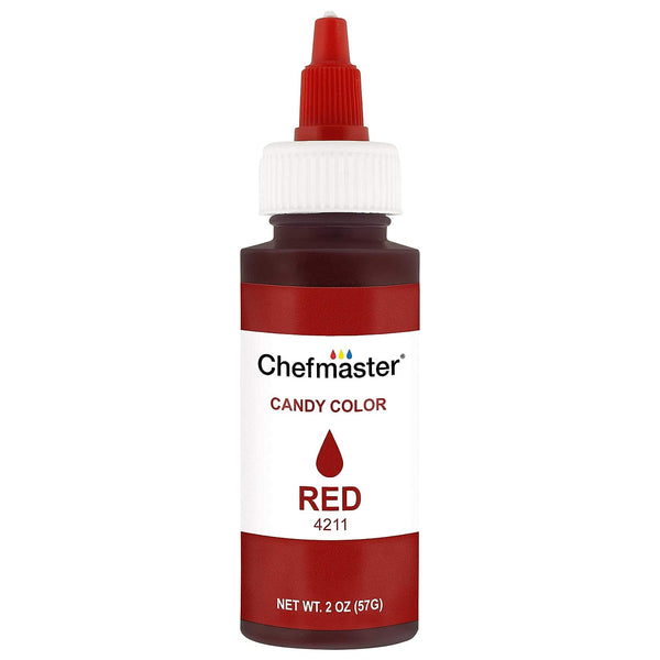 Red 2 oz Candy Color Chefmaster