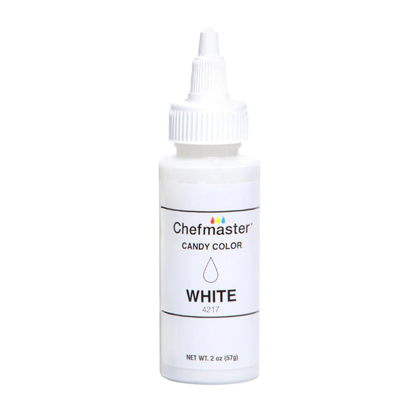White 2 oz Candy Color Chefmaster