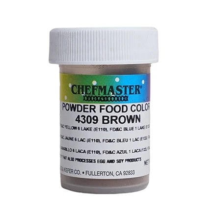 Brown Powder Food Color Chefmaster