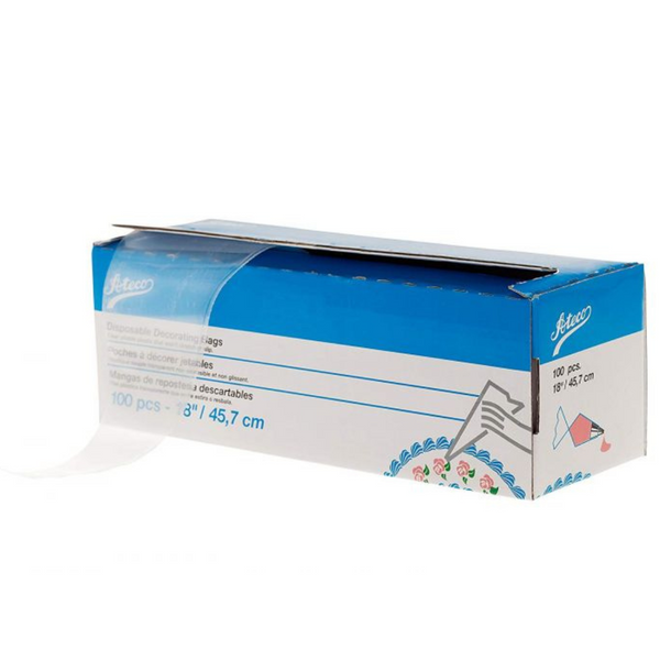 18" Disposable Pastry Bags Roll of 100 ATECO