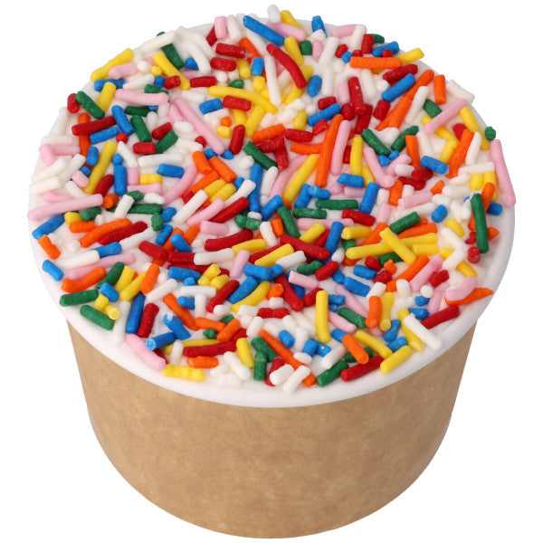 Bright Rainbow Jimmies