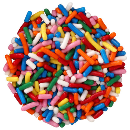 Bright Rainbow Jimmies