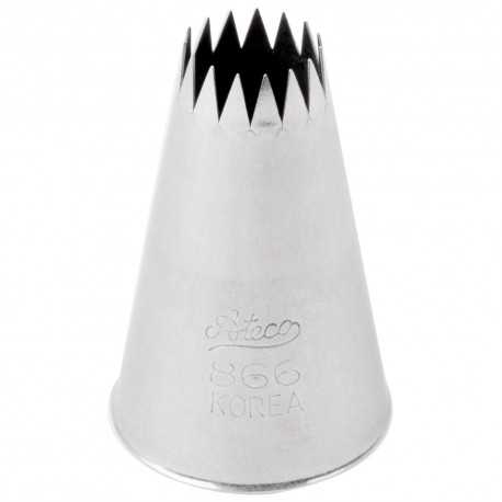 Tip 866 French Star 1/2" Cake Decorating Tip #866 ATECO